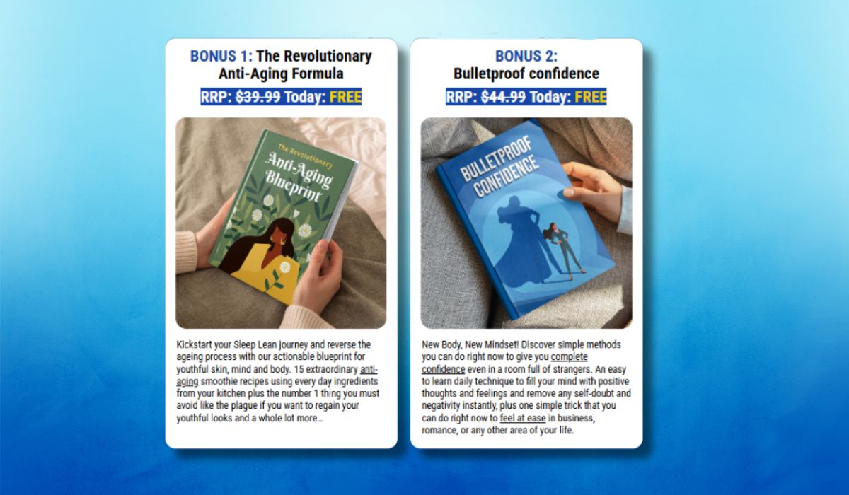 Sleep Lean Bonuses